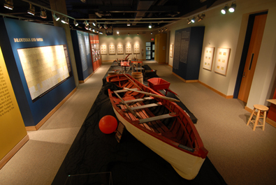 Tilting exhibit at The Rooms,St.John's, Newfoundland -Robert Mellin