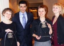 Mary Race, Kabir Jamal, Bryana Jensen and Alexandra Dodger