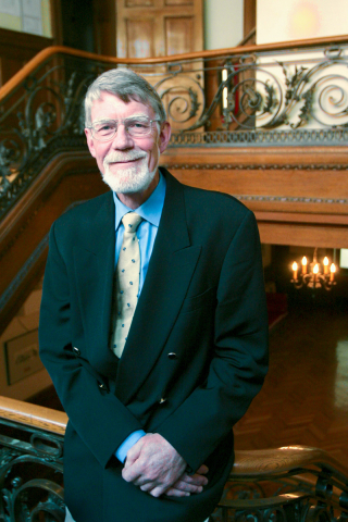 Professor William Foster. Photo by Claudio Calligaris.
