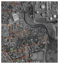 Halgaha Kumbura aerial view.