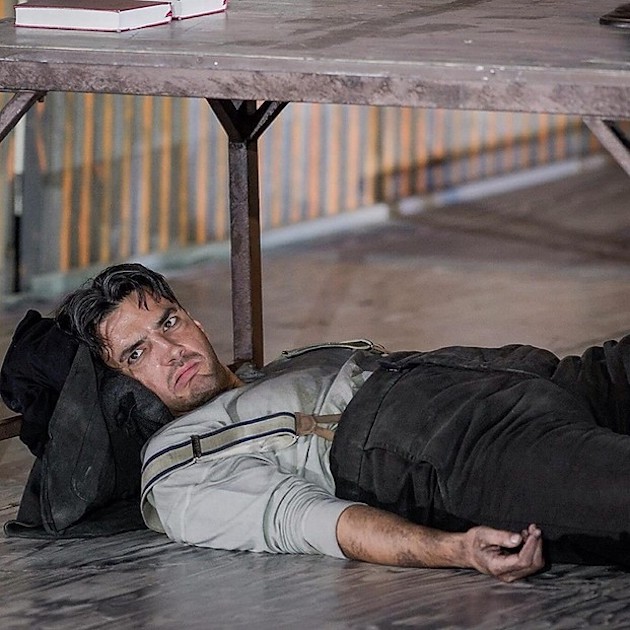 Matthew Treviño in the role of Hobson in Britten’s Peter Grimes