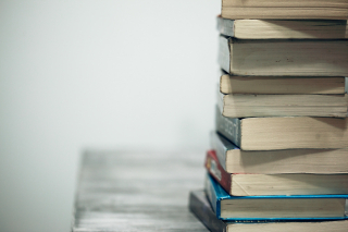 A pile of books