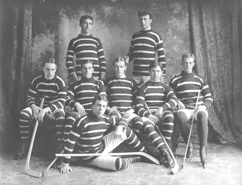 Équipe de hockey de McGill vers 1910
