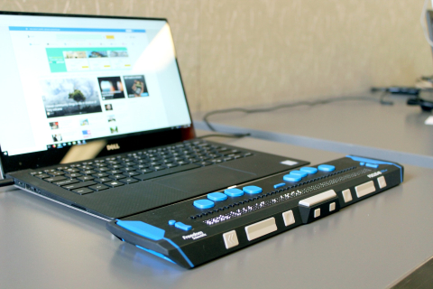 An accessible keyboard and laptop