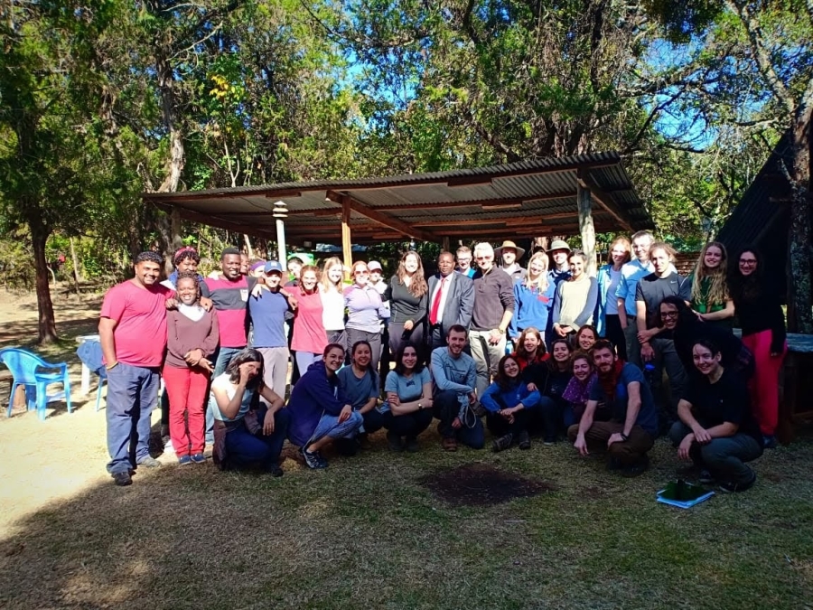 Group picture, Timau River Lodge, Kenya