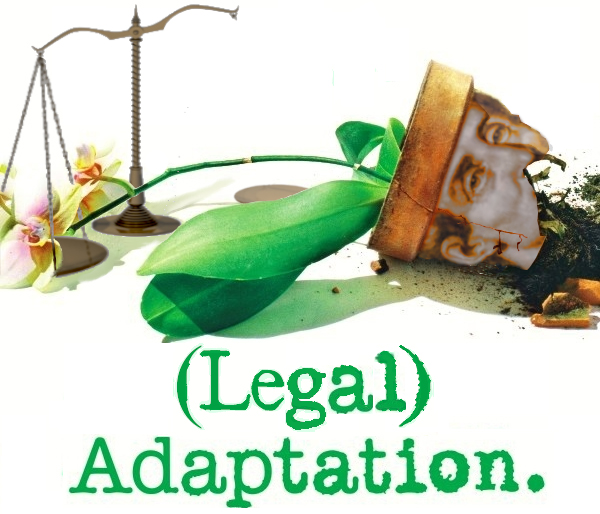 (Legal) Adaptation (a parody of the original movie poster)