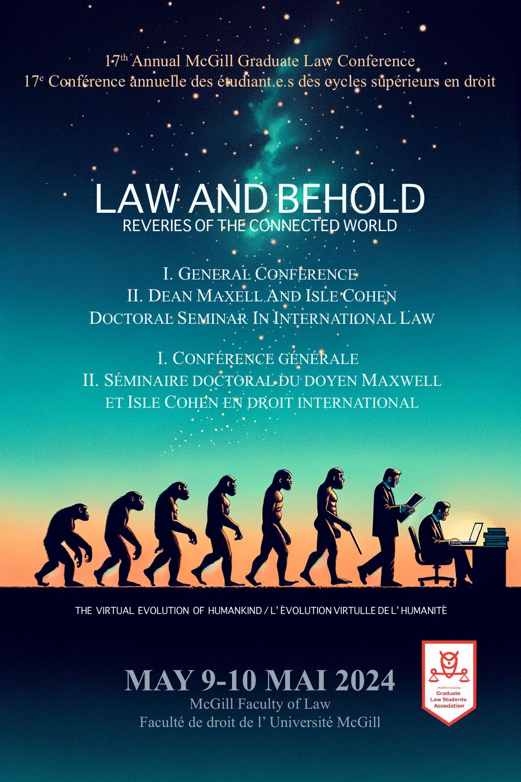 Law and Behold Conference Poster