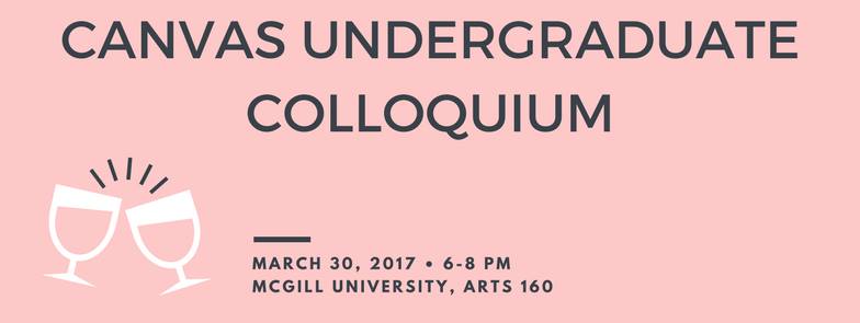 Canvas Undergraduate Colloquium