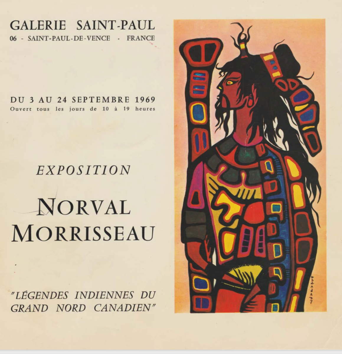 Speaker Series Carmen Robertson Navigating The Gallery Scene Anishinaabe Artist Norval Morrisseau And Art Dealers In Montreal And Toronto From 1962 1969 Art History Communication Studies Mcgill University