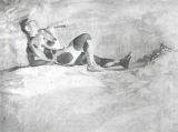 de Meye, Nijinsky in opening tableau (ballet)
