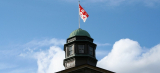 McGill tower and flag