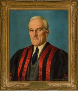 A painting of Dr. Wesely Bourne