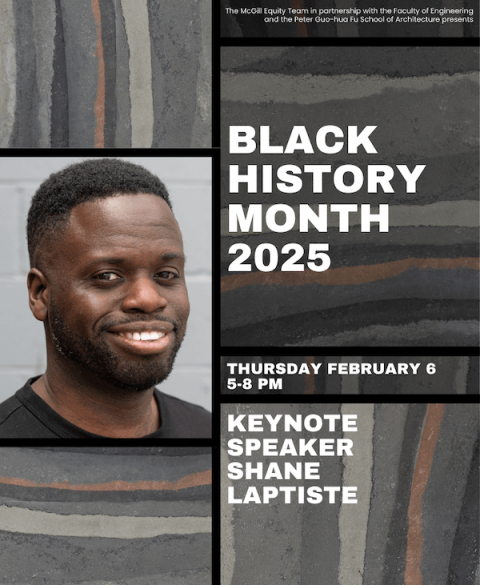 Poster of the Black History Month 2025 Keynote Lecture