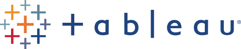 Tableau logo containing multi-coloured vectors