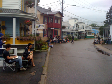 Sketching School in Baie St-Paul, August 2009 - Ricardo L. Castro