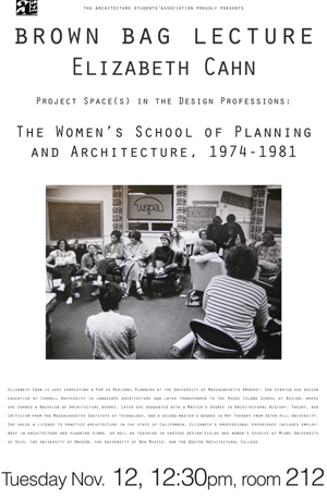 Lecture poster (Leila Rached-d&#039;Astous)