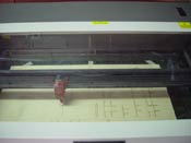 Thumbnail of laser cutter in workshop