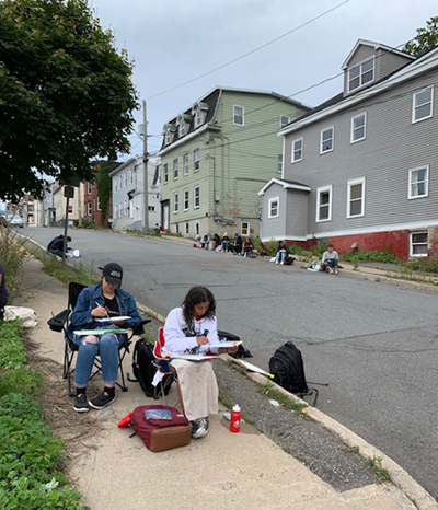 Sketching School in Saint John, 2019 (Ricardo L. Castro)