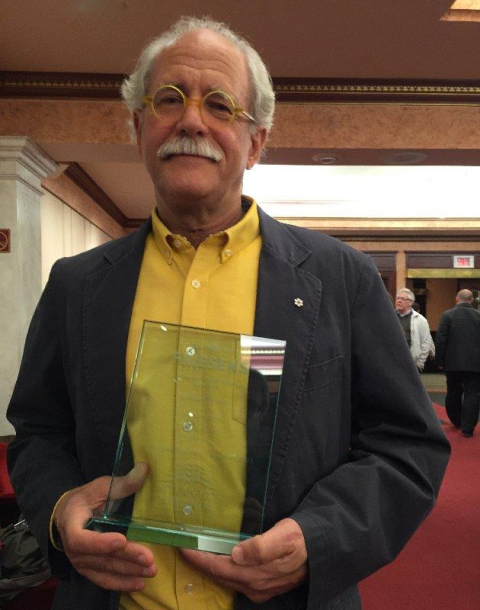 Prof. Robert Mellin with Best Atlantic-Published Book Award