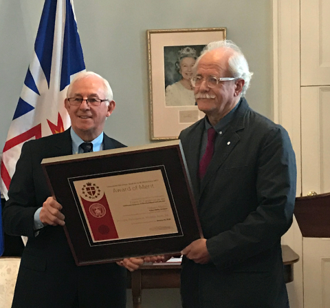Robert Mellin receives Newfoundland and Labrador Lieutenant Governor's Award in Architecture