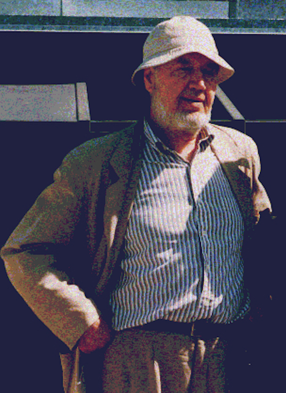A smiling Norbert Schoenauer