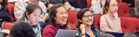 students in conference