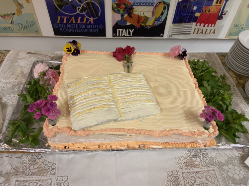 The delicious cake for Véhicule Press’ 50th anniversary event, attended by over 150 people. 