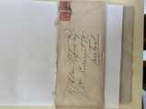 Envelope to letter from Lord Stephen Grey to Robert Wilson Reford, Sr.