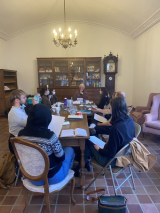 Group discussion on poetry
