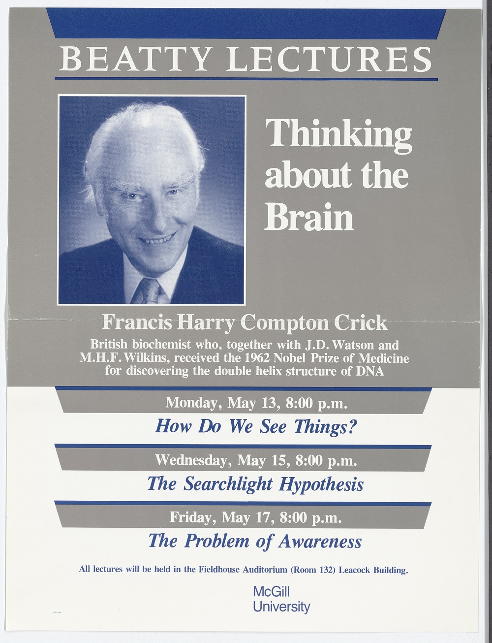Francis Crick poster