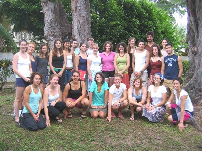 Students of the 2007 Barbados Field Study Semester