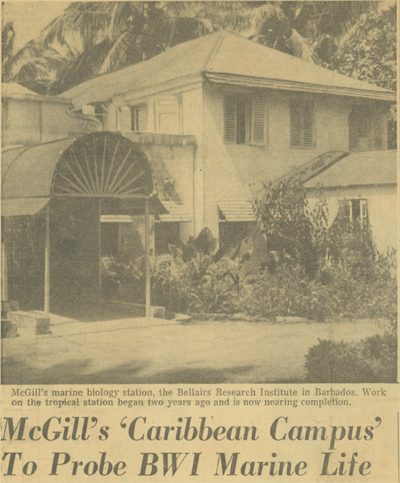 Sandacres, Commander Bellairs&#039; home on the Institute site.