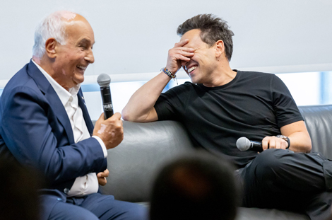 Aldo Bensadoun and Harley Finkelstein share retail insights during fireside chat