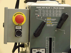 Drill press control box