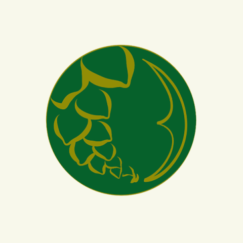 Branches logo - green circle with leaves