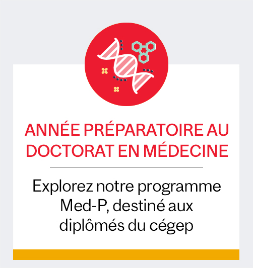 Porgramme préparatoire en médecine