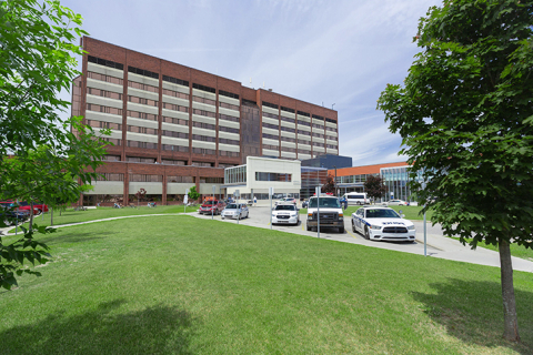 Hôpital de Gatineau avant la construction du Campus Outaouais