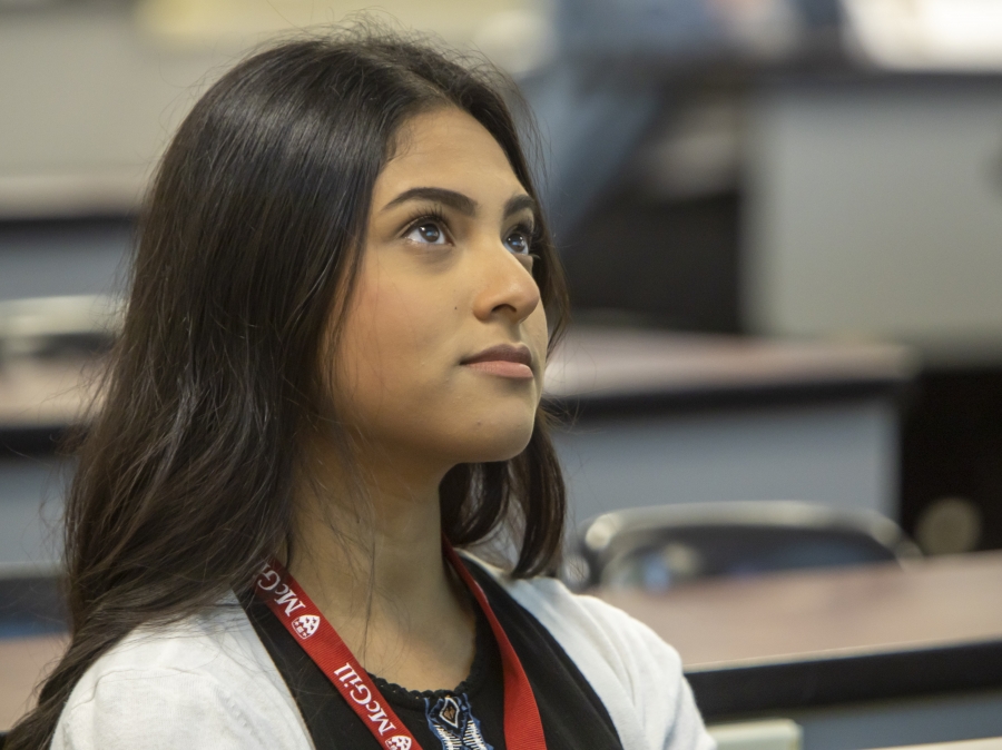 Journée d&#039;orientation au Campus Outaouais, étudiants en médecine