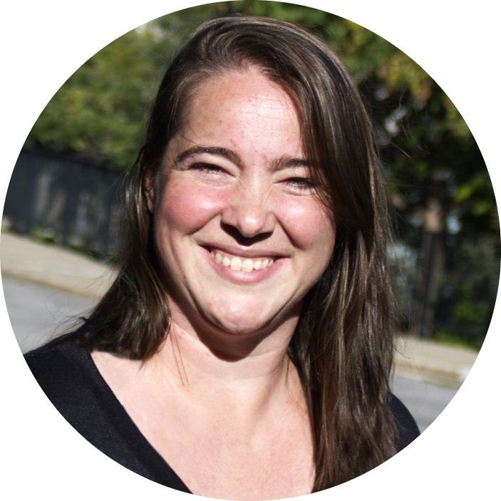 Circular head shot of Geneviève Brunet-Gauthier, CAnD3's Research Administrator 