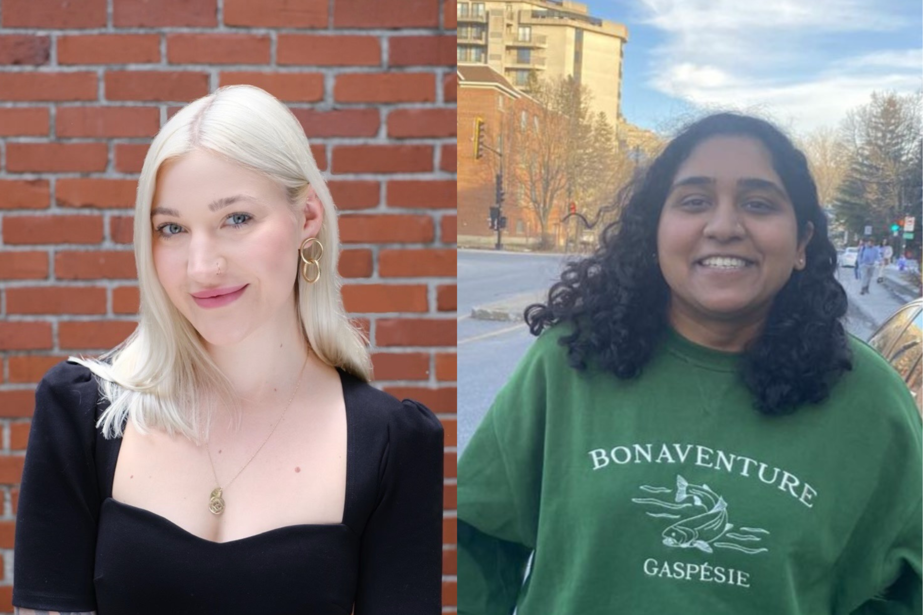 Featured image: Megan Skowronski (left), Bavisha Thurairajah (right)