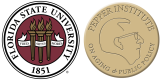 The Florida State University logo crest places alongside the Pepper Institute on Aging and Public Policy  