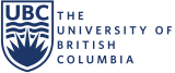 University of British Columbia logo crest with their name written out on the right