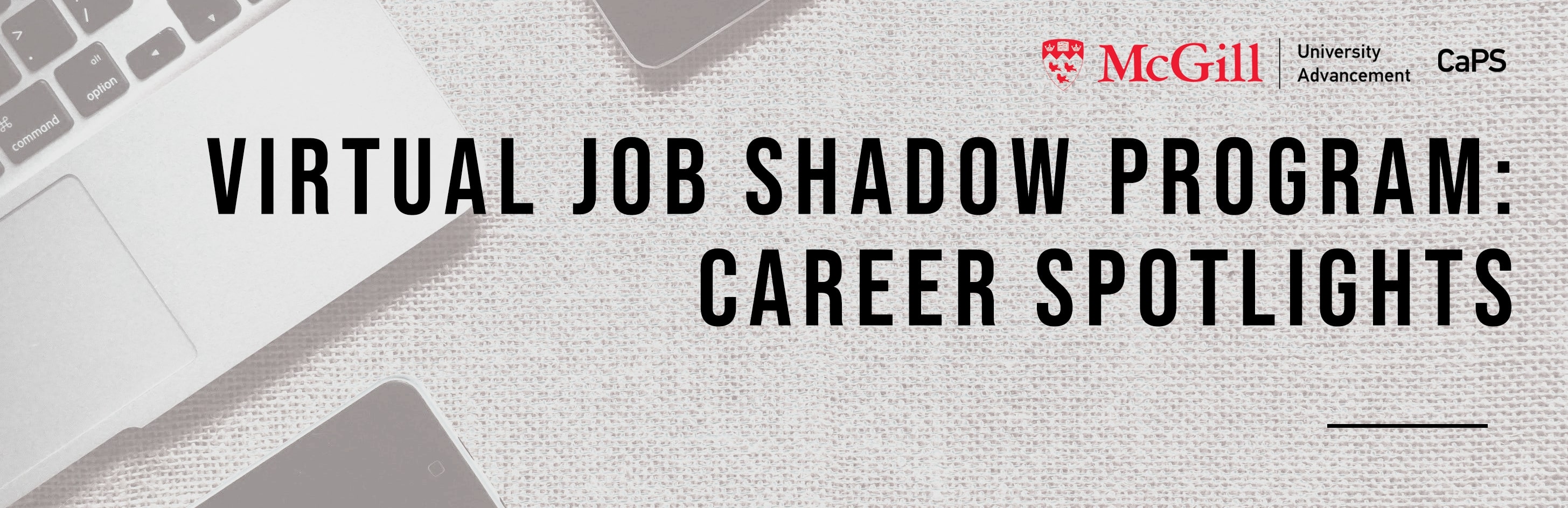 Job Shadowing Program Career Planning Service McGill University