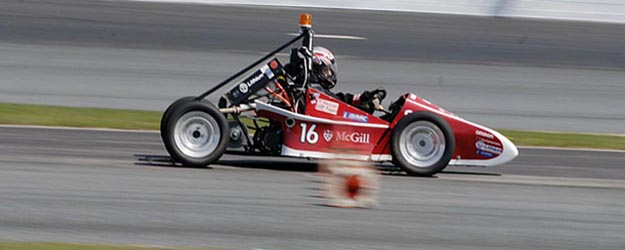 McGill Faculty of Engineering wins the Formula Hybrid International Competition second year in a row.