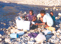 The struggle for water in Haiti