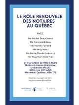 Invitation_Le rôle renouvelé des notaires au Québec
