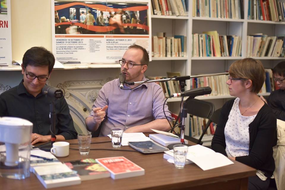 The panelists of "La ville résiliente"