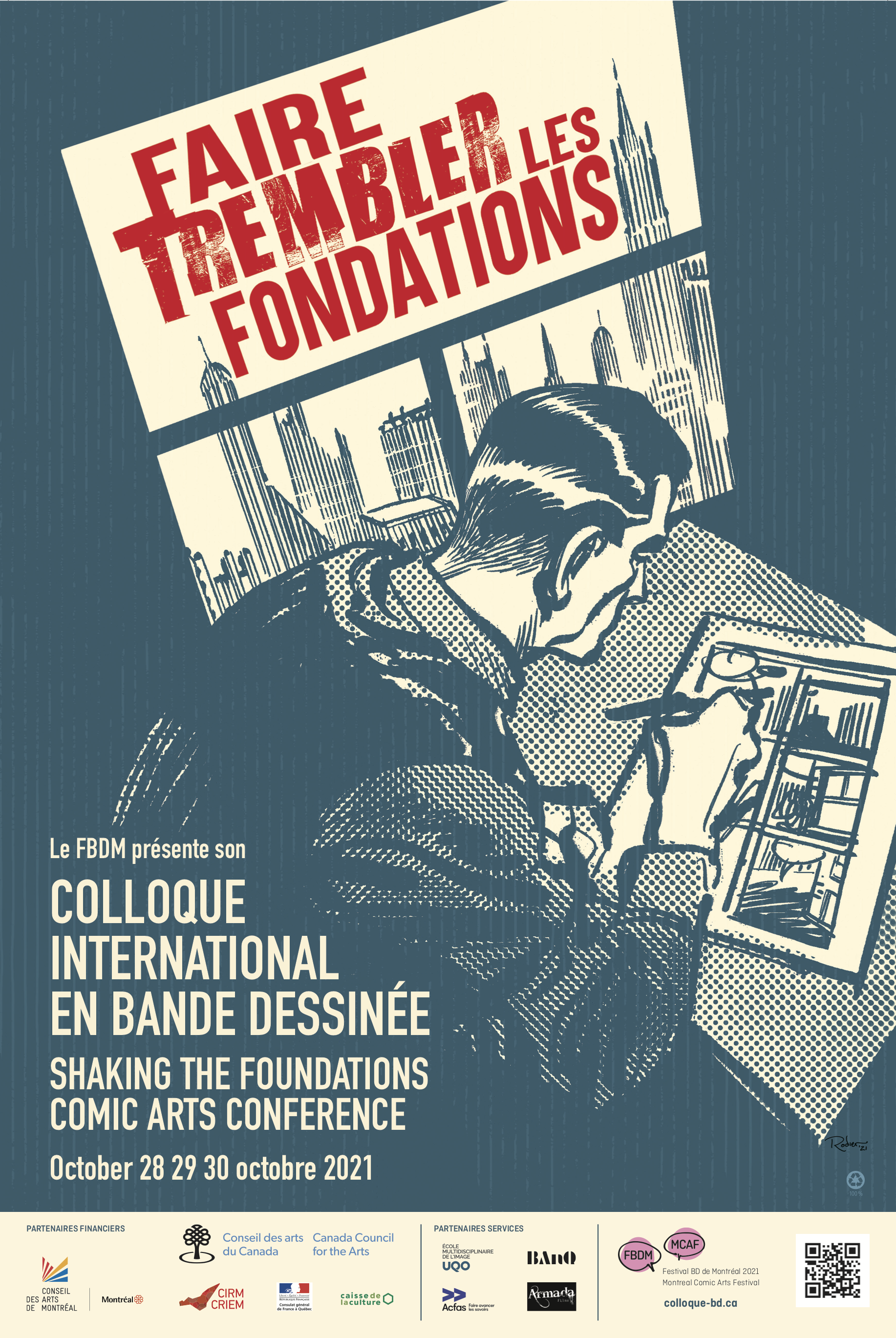 Poster for the Shaking the Foundations Conference