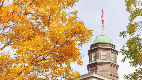 McGill campus in the Fall