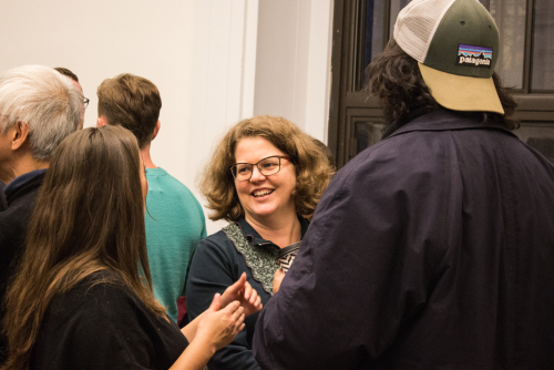 Book launch attendees